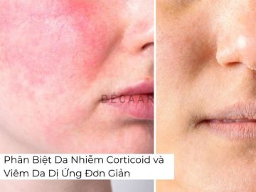 Phân Biệt Da Nhiễm Corticoid và Viêm Da Dị Ứng Đơn Giản