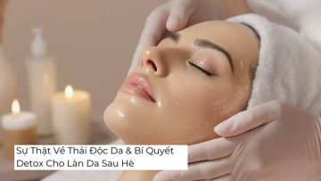 Sự Thật Về Thải Độc Da & Bí Quyết Detox Cho Làn Da Sau Hè