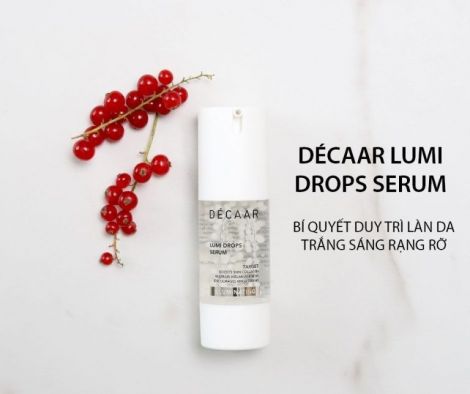 DÉCAAR LUMI DROPS SERUM – BÍ QUYẾT DUY TRÌ LÀN DA TRẮNG SÁNG RẠNG RỠ