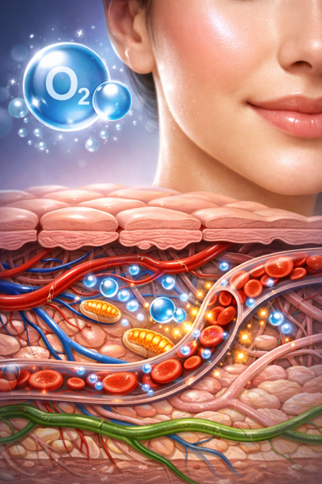 Liệu trình căng bóng sau Tết: Vì sao nên ưu tiên oxy hóa mô & vi tuần hoàn