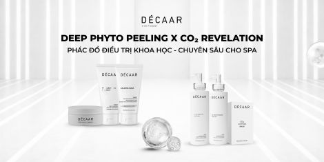 Deep Phyto Peeling x CO2 Revelation: Liệu trình căng bóng tức thì cho làn da