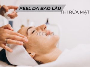 #Peel Da Bao Lâu Thì Rửa Mặt? Cách Chăm Sóc Da Sau Peel